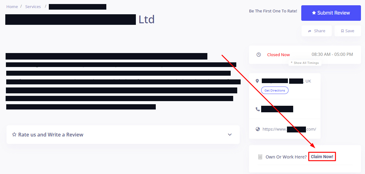 How to claim your business